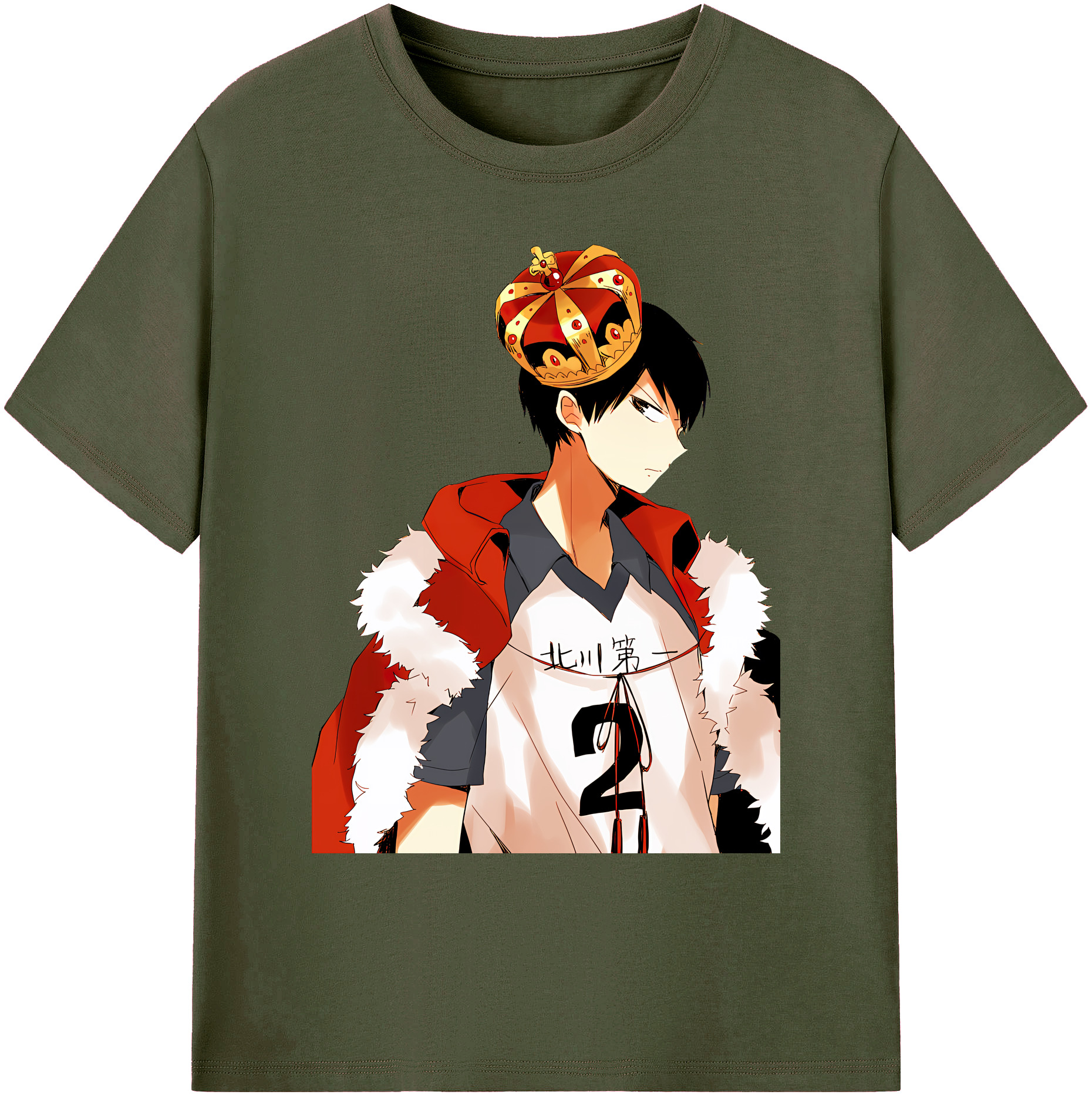 （画像用） ハイキュー!! Haikyu!! 綿100％ メンズ半袖Tシャツ｜肌触りやわらか＆通気性